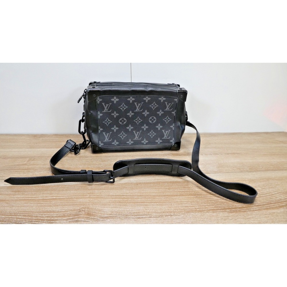 LOUIS VUITTON Monogram Eclipse Soft Trunk M44730 Shoulder Bag - USED